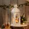 Kate Aspen&#xAE; Medium Antique White Decorative Lantern